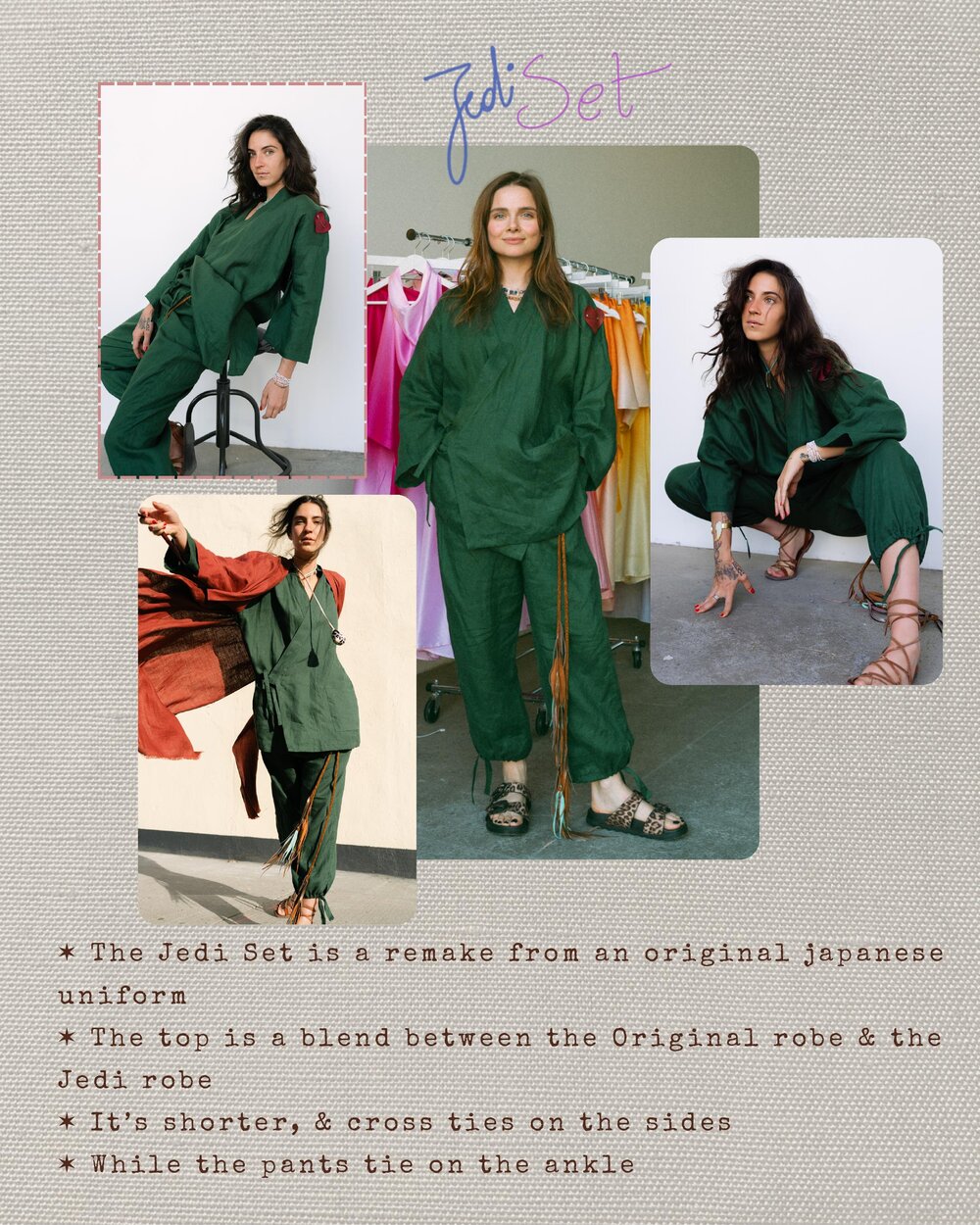 The Jedi Set — japanese uniform remake